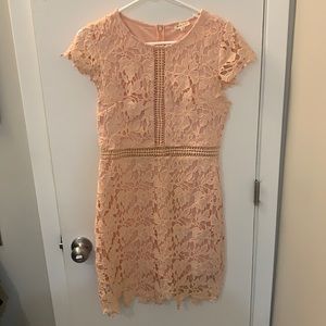 Blush Lace Dress